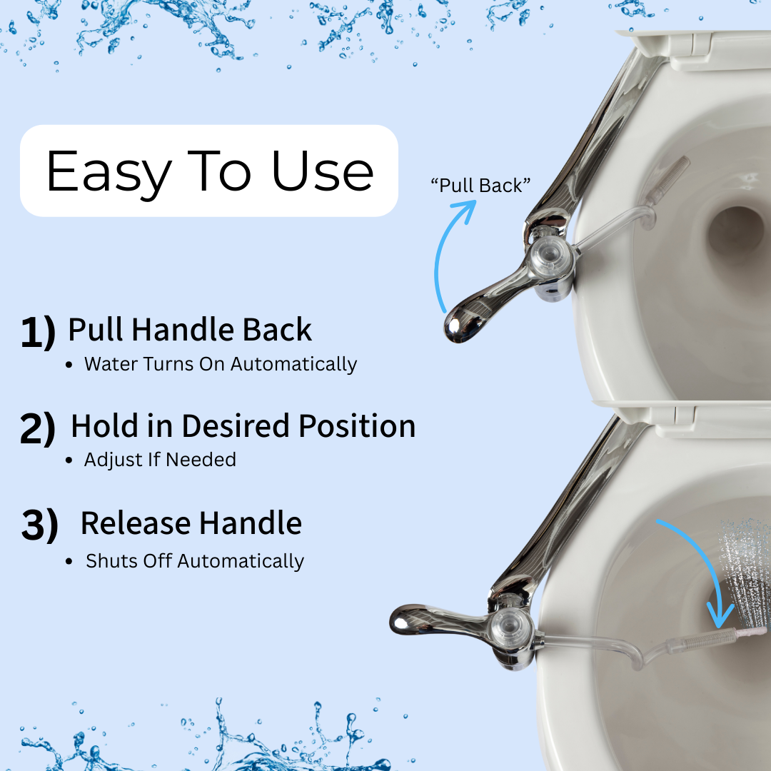 Biffy Chrome Attachable Bidet