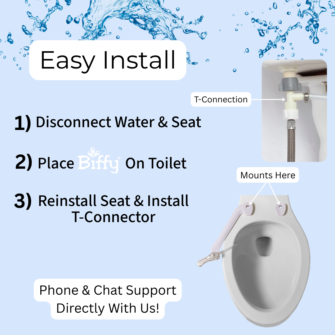 Classic Bidet Attachment (Universal) - Biffy